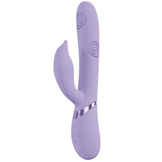 Shots Toys VIVE Pallina Rechargeable Rabbit Massager Purple
