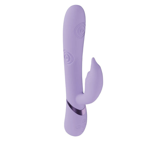 VIVE Pallina USB Rechargeable Tapping Rabbit Vibrator - Rabbit Vibrators
