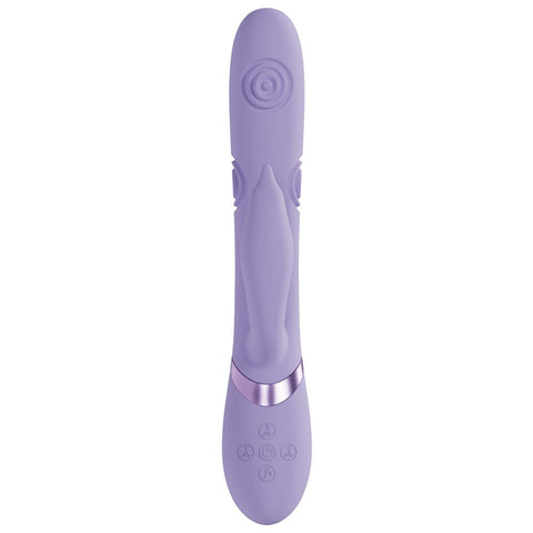 VIVE Pallina USB Rechargeable Tapping Rabbit Vibrator - Rabbit Vibrators