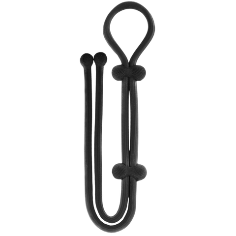 Adjustable Cock Ring with Ball Strap by NANMA Corporation - Stretchy Cock Rings