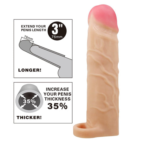 Gerd 7.7" Penis Extender by Baile - Penis Sleeves and Extenders