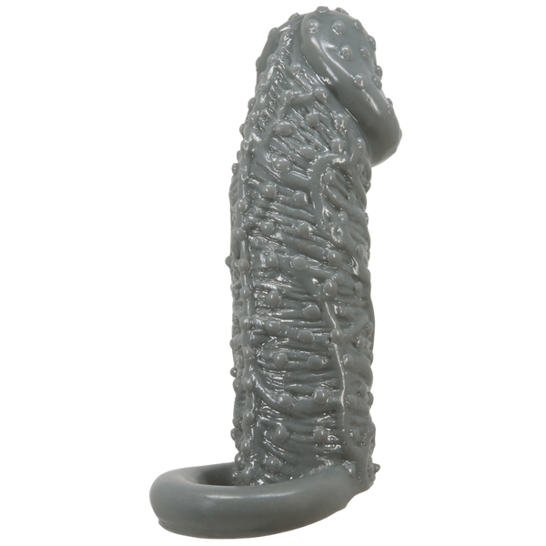 Pretty Love Realistic Male Penis Sleeve Black - Penis Sleeves and Extenders