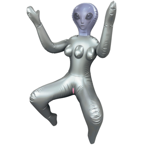 To Infinity Inflatable Squatting Alien Love Doll - Love Dolls