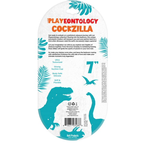 Cockzilla Dinosaur Shaped Dildo by Hott Products - Realistic Dildos