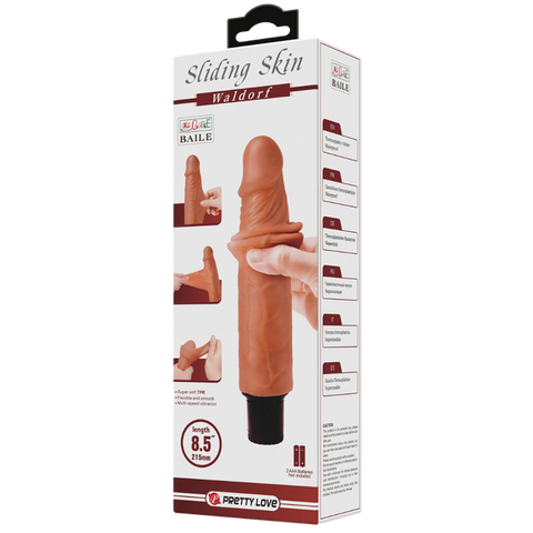 Pretty Love Waldorf 8.5 Inch Vibrating Dildo by Baile - Vibrating Dildos