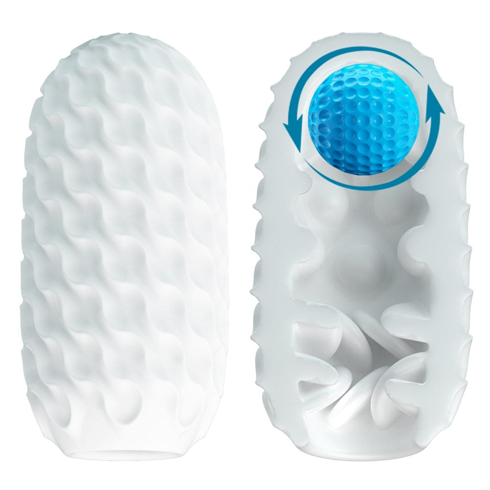 Pretty Love Venus-X Magic Ball Male Stroker Clear - Masturbators and Strokers