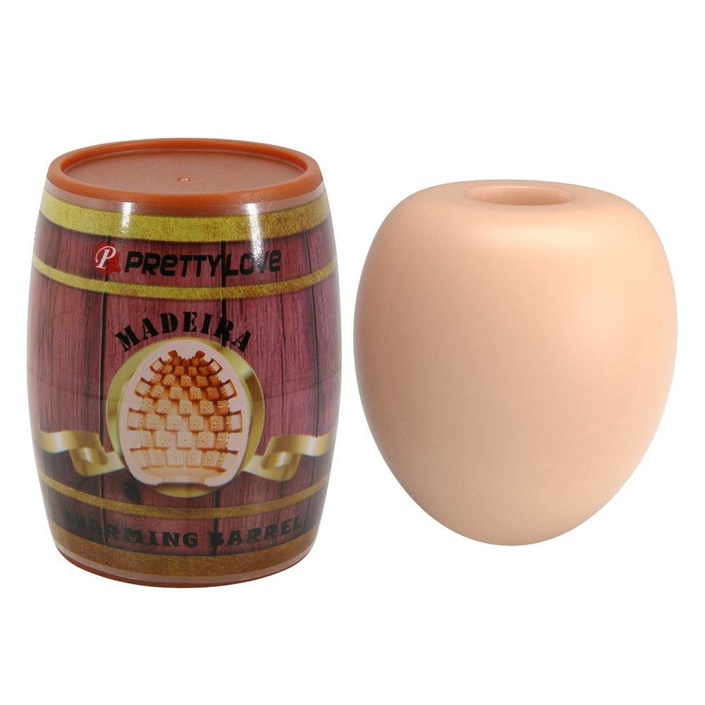 Pretty Love Madeira Charming Barrel Masturbator Peach - Masturbators and Strokers