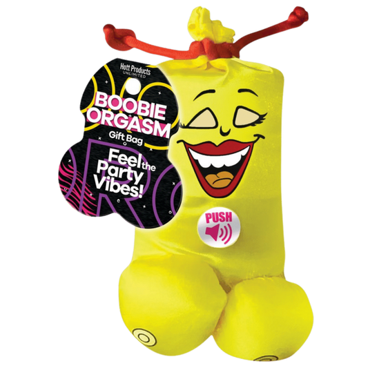 Boobie Orgasm Talking Bag Party Gift by Hott Products - Party Gifts and Novelties