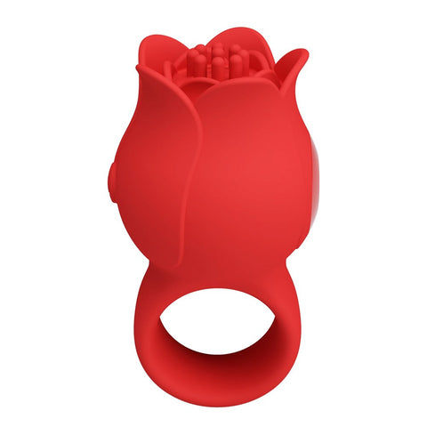Pretty Love Jae Rose Adult Finger Vibrator by Baile - Clit Ticklers and Pulsators