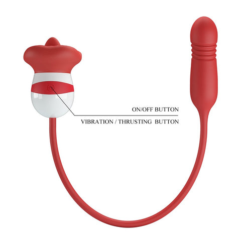 Ashlynn Rechargeable Clitoral Vibrator by Baile - Clit Ticklers and Pulsators