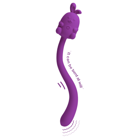 Cute Bunny Flirting Stick Massager by Baile - Personal Massagers