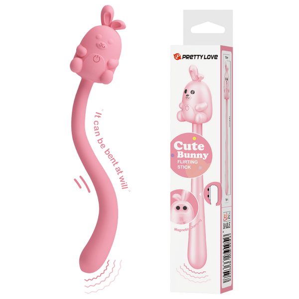 Pretty Love Cute Bunny Flirting Stick Personal Massager - Personal Massagers