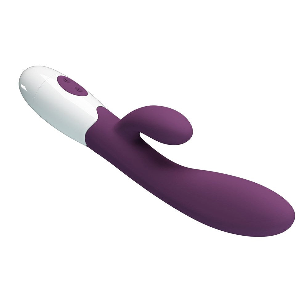 Pretty Love Alvis 30 Functions Rabbit Vibrator Purple - Rabbit Vibrators