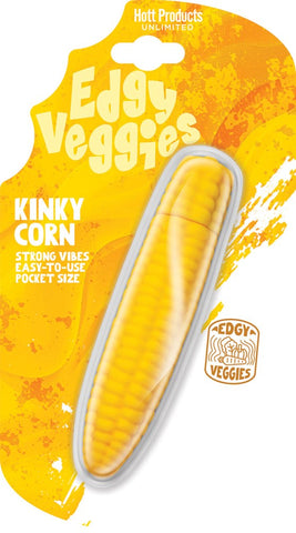 Edgy Veggies Corn Cob Shaped Vibrator by Baile - Bullet Vibrators