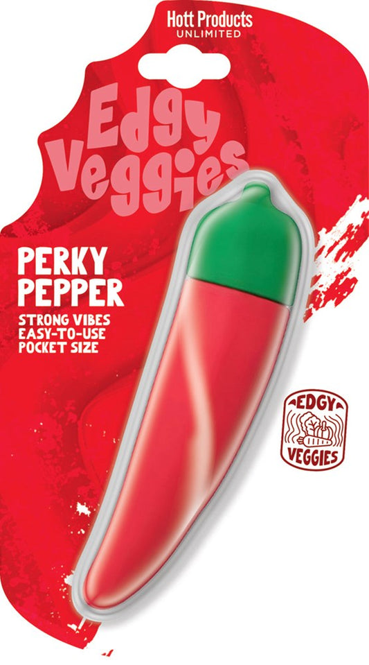 Hott Products Edgy Veggies Pepper Shaped Bullet Massager