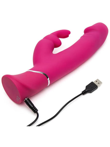 Happy Rabbit Realistic Dual Density Rabbit Vibrator - Rabbit Vibrators