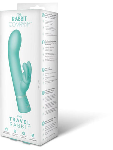The Rabbit Company Travel Rabbit Vibrator by Xgen Products - Rabbit Vibrators