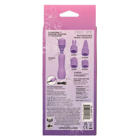 First Time Rechargeable Travel Teaser Sex Kit - Sex Kits