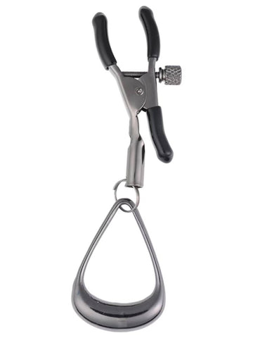 Velvet Noir Tuggable Nipple Clamps by Sportsheets - Nipple and Clit Clamps