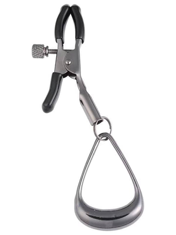 Velvet Noir Tuggable Nipple Clamps by Sportsheets - Nipple and Clit Clamps