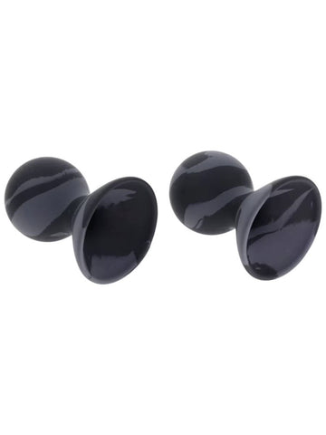 Velvet Noir Silicone Nipple Suckers by Sportsheets - Nipple and Clit Clamps
