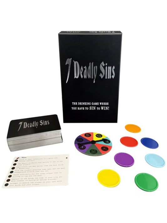Kheper 7 Deadly Sins Adult Drinking Game
