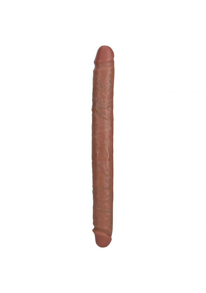 REALROCK 35 cm Slim Double Ender Realistic Dildo - Double Ender