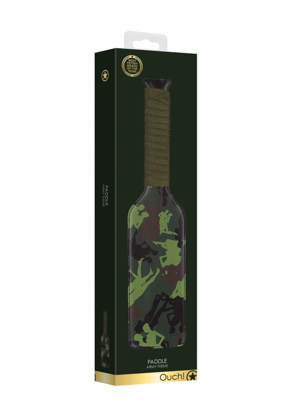 Shots Toys Army Theme Bondage Play Paddle - Paddles And Slappers