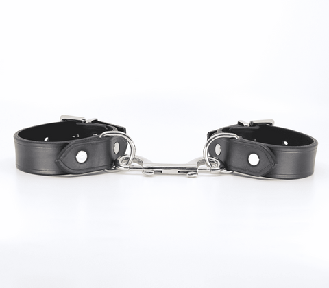 Unlined Leather Ankle Restraints by Love In Leather - Cuffs And Restraints