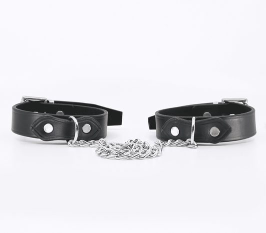 Love In Leather Bondage Leather Ankle Restraints