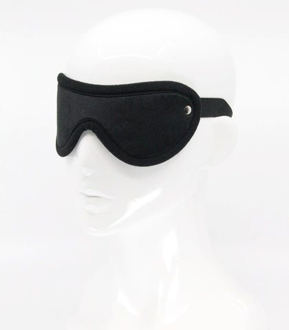 Soft Faux Fur BDSM Play Blindfold by Love In Leather - Masks And Blindfolds