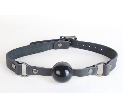 BDSM Gag With And Coloured Hardware by Love In Leather - Bondage Gags and Bits