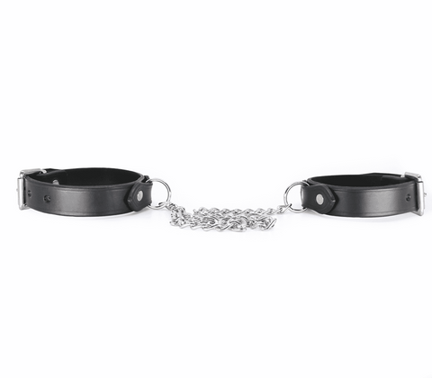 Classic Unlined Leather Handcuffs by Love In Leather - Cuffs And Restraints