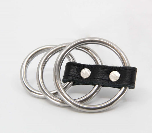 Love In Leather Gates of Hell Bondage Cock Ring