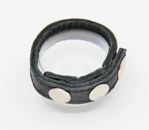 Adjustable Amd Quick Release Cock Band by Love In Leather - Cock Rings