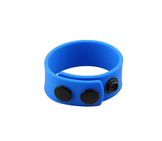 Love In Leather Adjustable Mens Silicone Cock Band