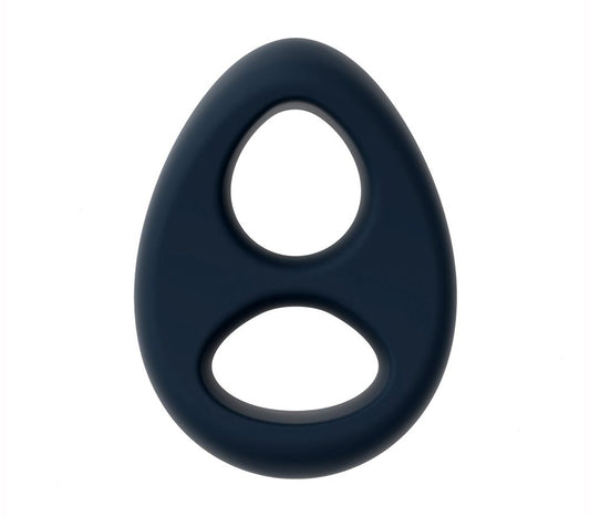 Love In Leather Tear Drop Figure 8 Mens Cock Ring