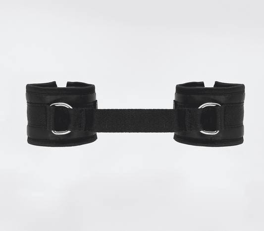 Love In Leather Bright and Soft Satin Wrist Cuffs