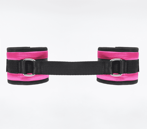 Bright And Soft Satin Wrist Cuffs by Love In Leather - Cuffs And Restraints