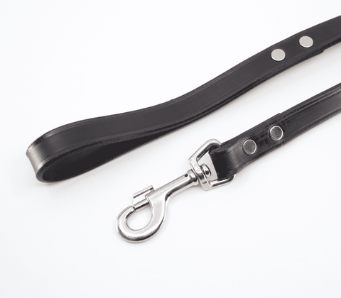 Classic Long Leather Bondage Lead by Love In Leather - Collars and Leads