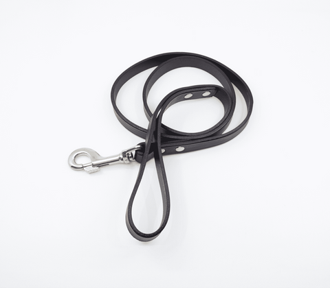Classic Long Leather Bondage Lead by Love In Leather - Collars and Leads