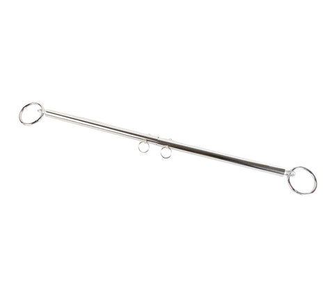 Silver Adjustable Spreader Bar by Love In Leather - Spreaders and Hangers