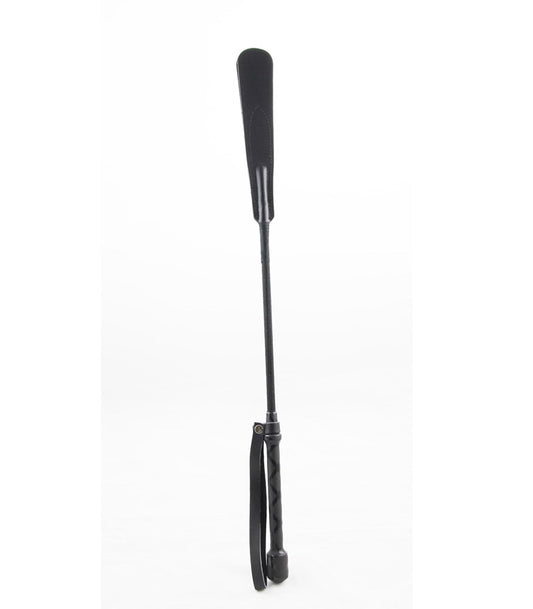 Love In Leather Riding Crop with Leather Slapper Tab