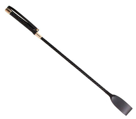 Love In Leather Braided Satin BDSM Play Crop