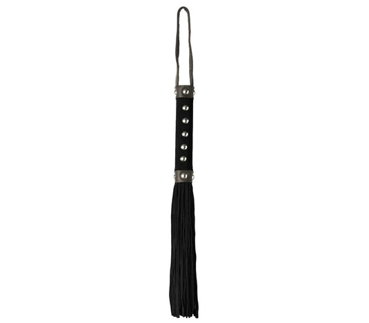 Love In Leather Studded Suede BDSM Play Flogger