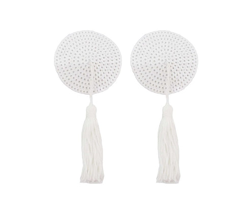 Round Sequin Nipple Tassels by Love In Leather - Breast and Nipple Toys