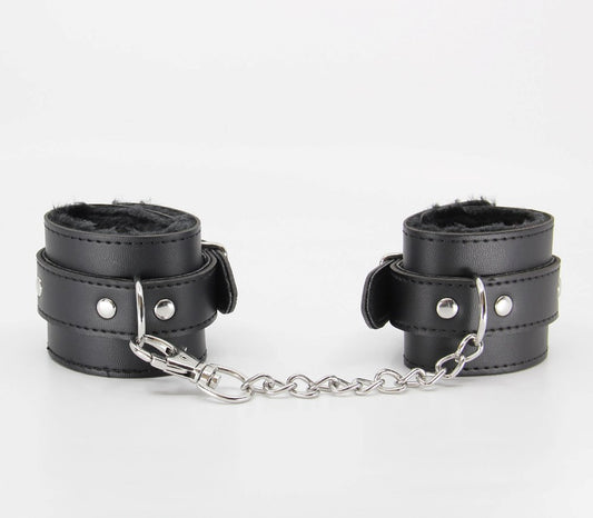 Berlin Baby Faux Fur Lined Leatherette Wrist Restraint