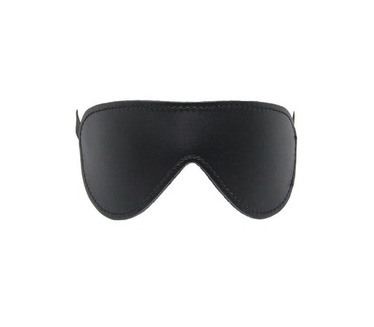 Berlin Baby Faux Leather Blindfold with Faux Fur Lining