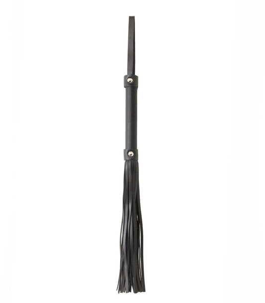 Berlin Baby Long Faux Leather Bondage Flogger
