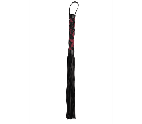 Animal Print Bondage Flogger by Berlin Baby - Whips And Crops